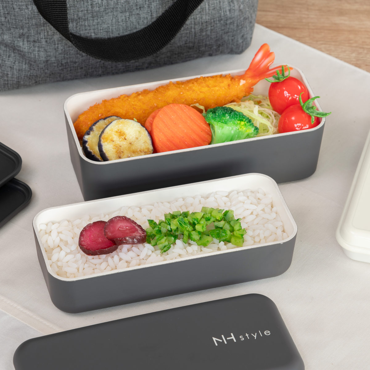 正和 弁当箱 2段 730ml NH style長角ネストランチ （ お弁当箱 ランチ