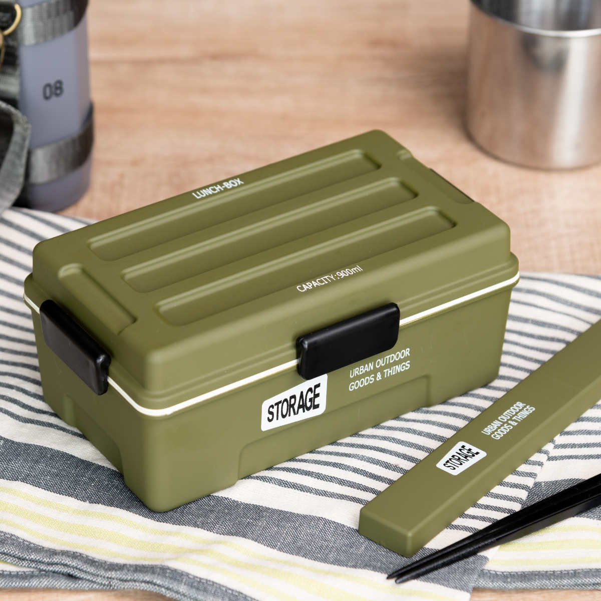 正和 弁当箱 1段 900ml STORAGE コンテナランチ （ お弁当箱 ランチ