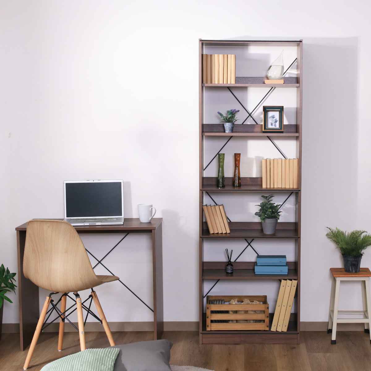 不二貿易（Fuji Boeki） EZBO オープンラック 幅60cm 6段 可動棚 工具