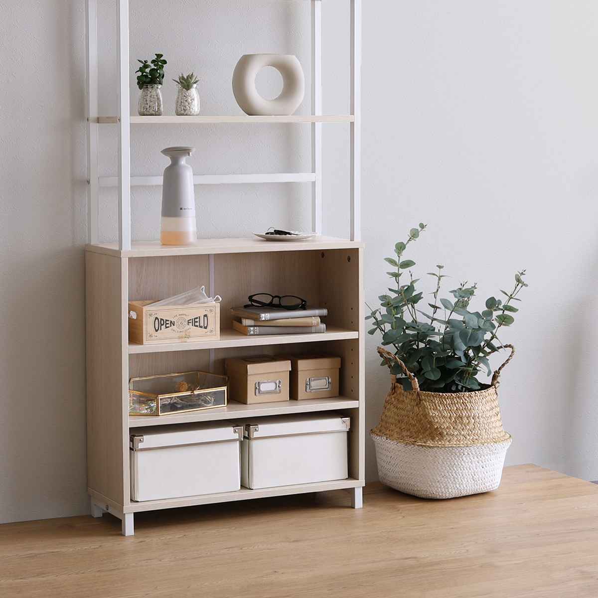 オープンシェルフ スリムキャビネット シェルフ キャビネット 飾棚 RW320 fra-ml_01.jpg