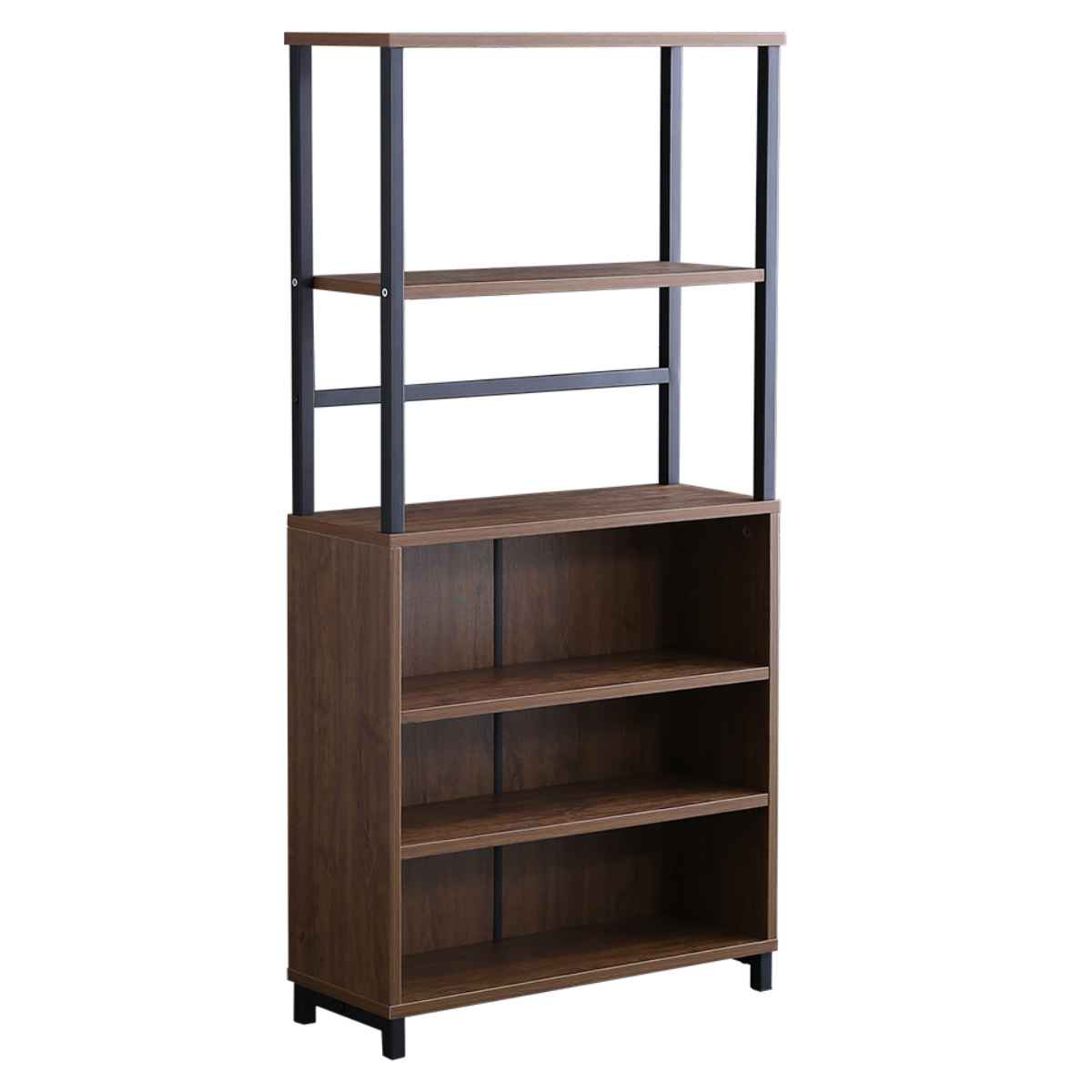 ビンテージ本棚【多目的家具】 ホームテイスト キャビネット 幅60cm 高さ120cm ヴィンテージ調