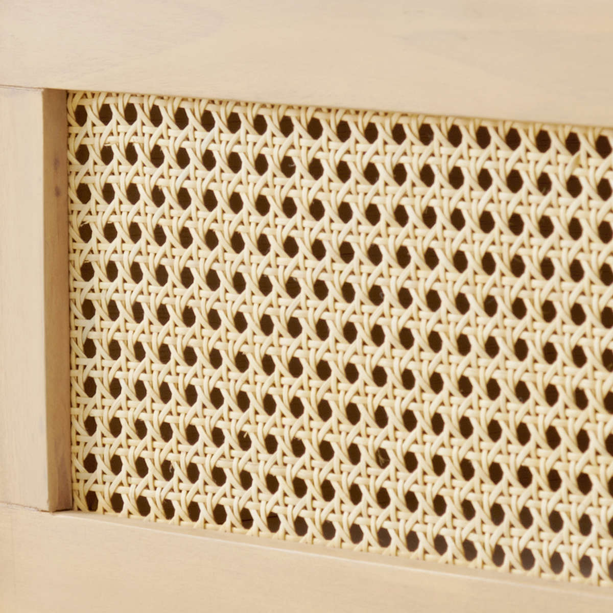 HAGiHARA（萩原） ラタン チェスト 幅80cm 天然木 かごめ編み （ 収納