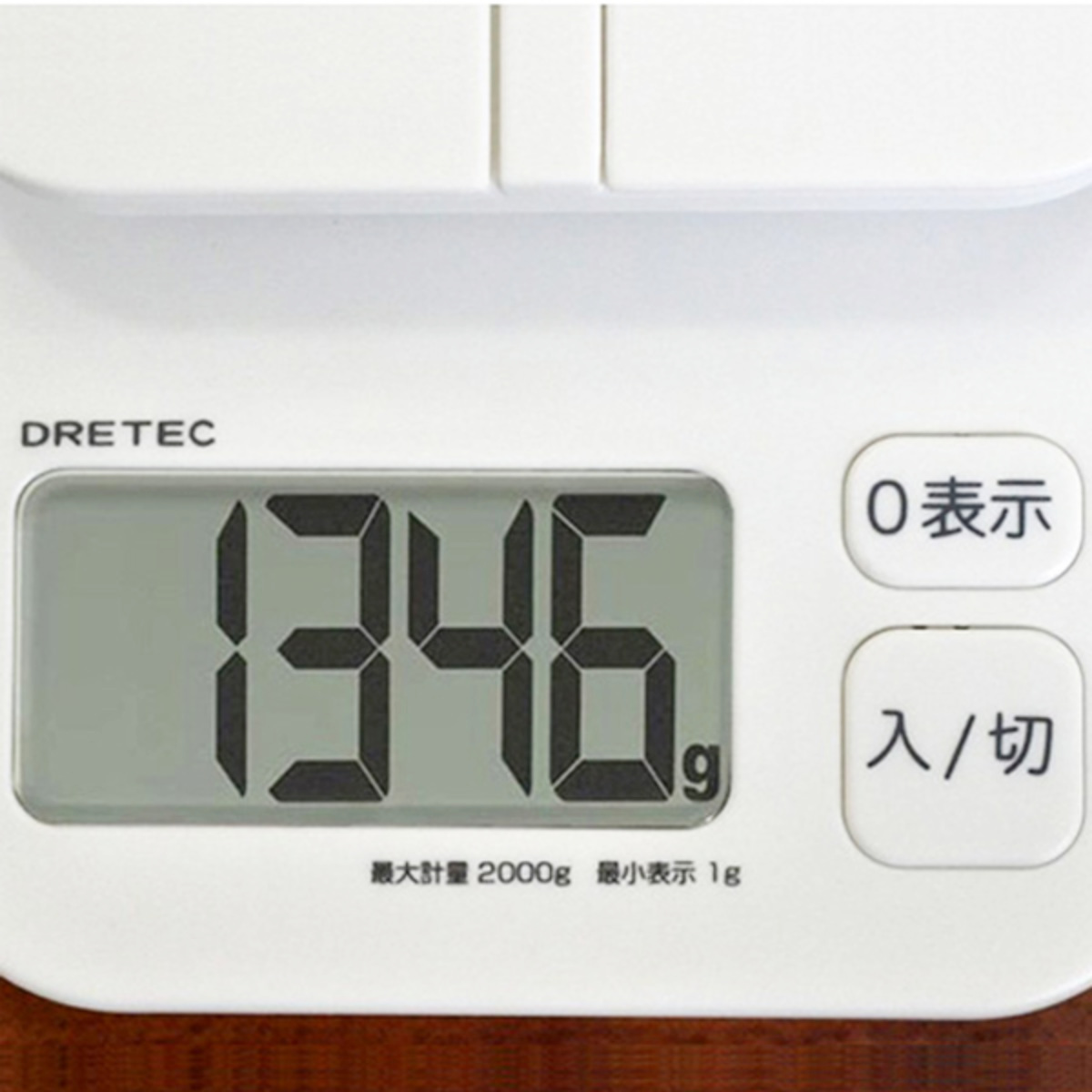 ドリテック デジタルスケール 2kg パカット 計量器 （ dretec スケール