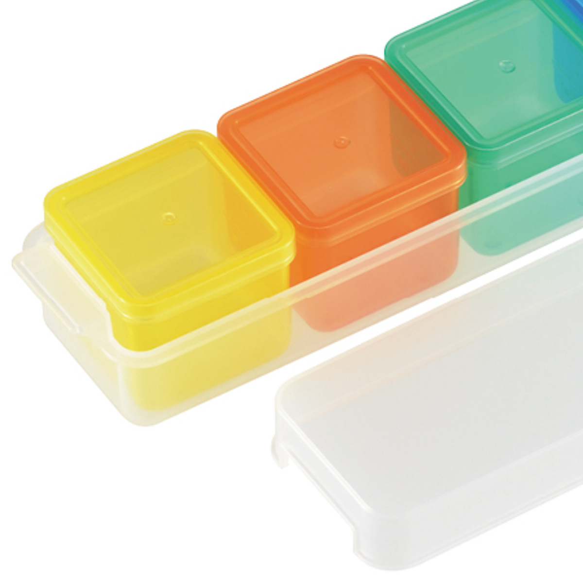 タマハシ 保存容器 100ml×4個入 ビタプラ キューブストッカー