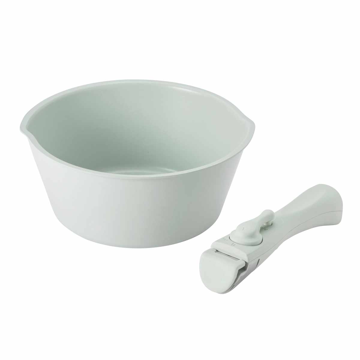 BRUNO（ブルーノ） 片手鍋 20cm IH対応 着脱ハンドル式 取っ手付き