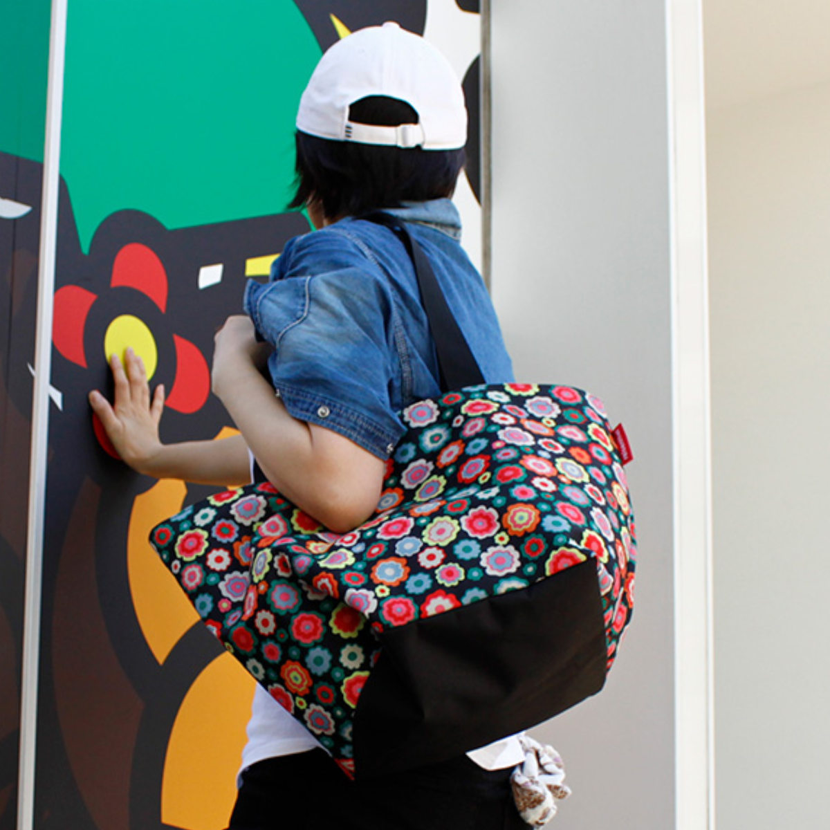reisenthel ショッピングバッグ ライゼンタール SHOPPER M HAPPY
