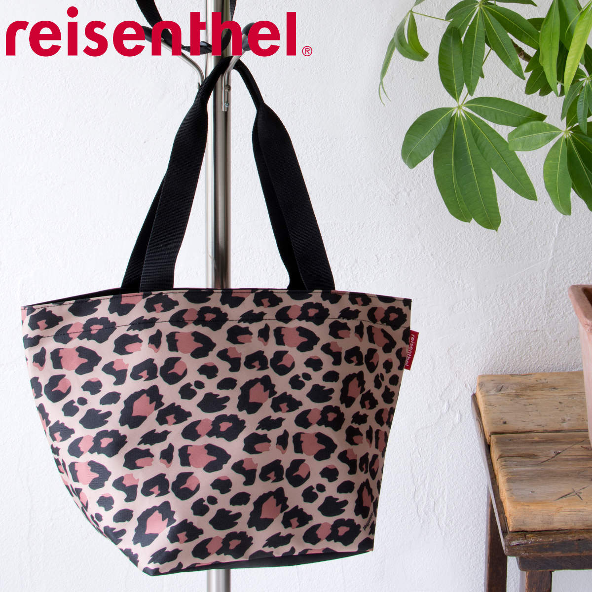 ショッピングバッグ ライゼンタール SHOPPER M LEOPARD （ reisenthel トートバッグ エコバッグ バッグ 肩掛け レディース ）