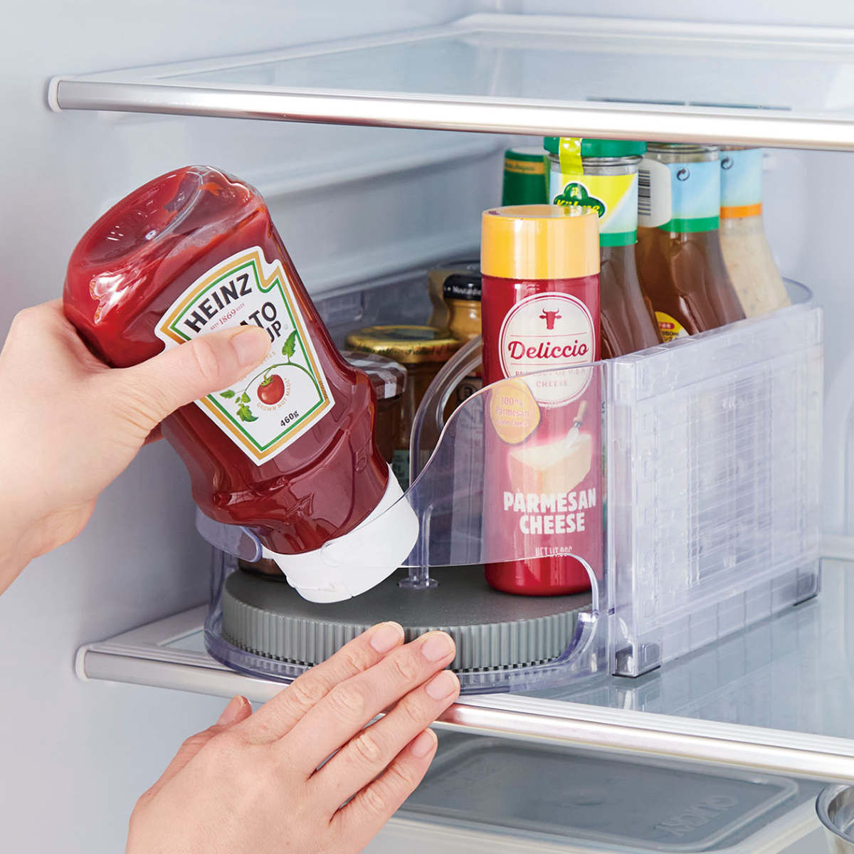 COGIT（コジット） 冷蔵庫収納 省スペース調味料ラック マワリーナ DX