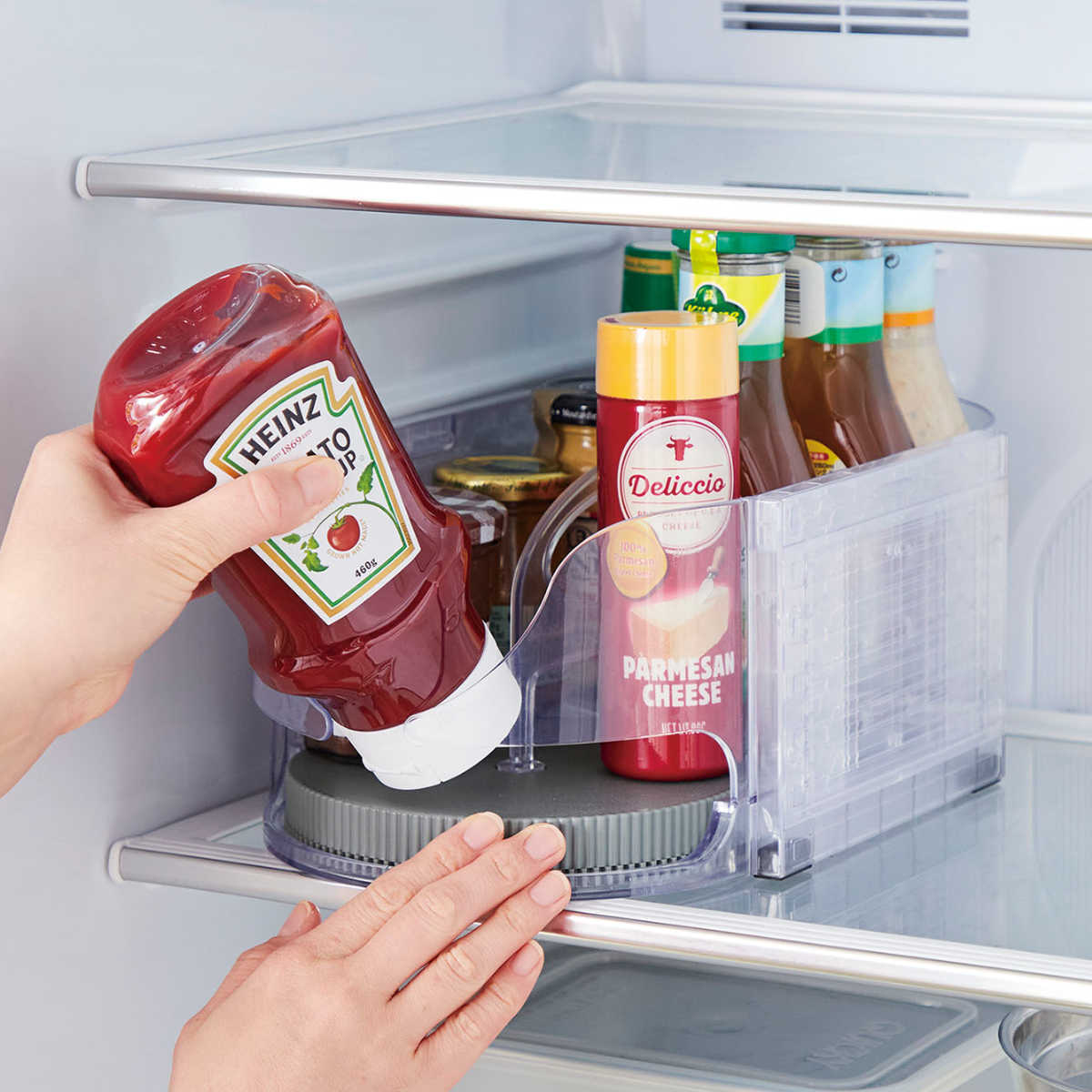 COGIT（コジット） 冷蔵庫収納 省スペース調味料ラック マワリーナ DX