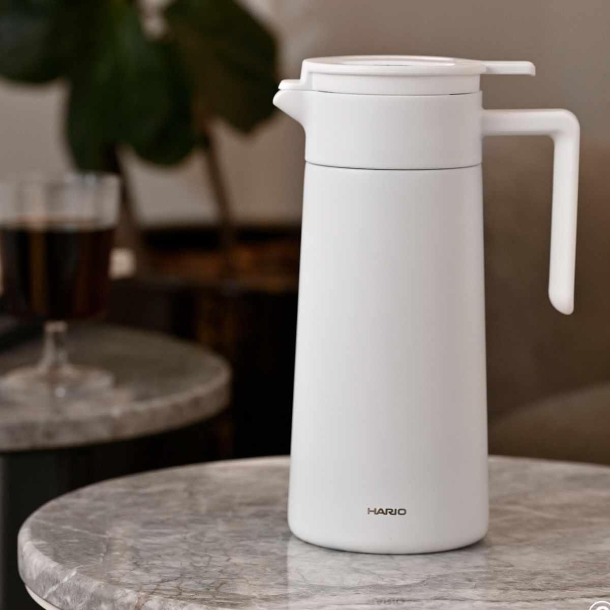 HARIO（ハリオ） ポット 800ml 魔法瓶 保温 保冷 真空二重構造