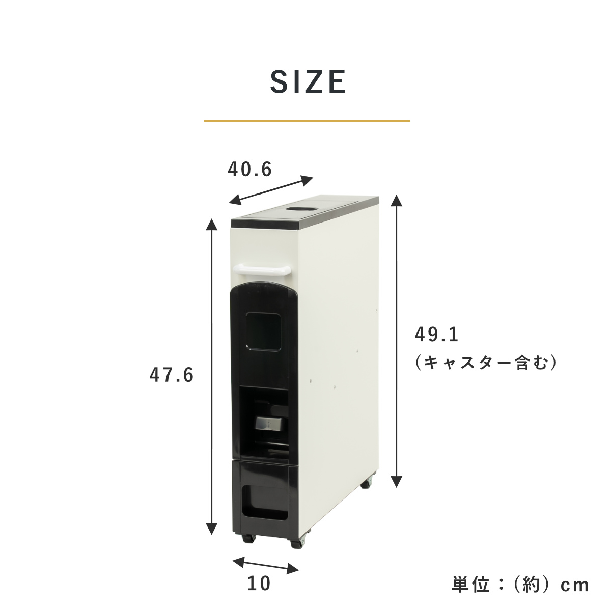 特典付き 米びつ 5kg用 スリムライスディス...の詳細画像2