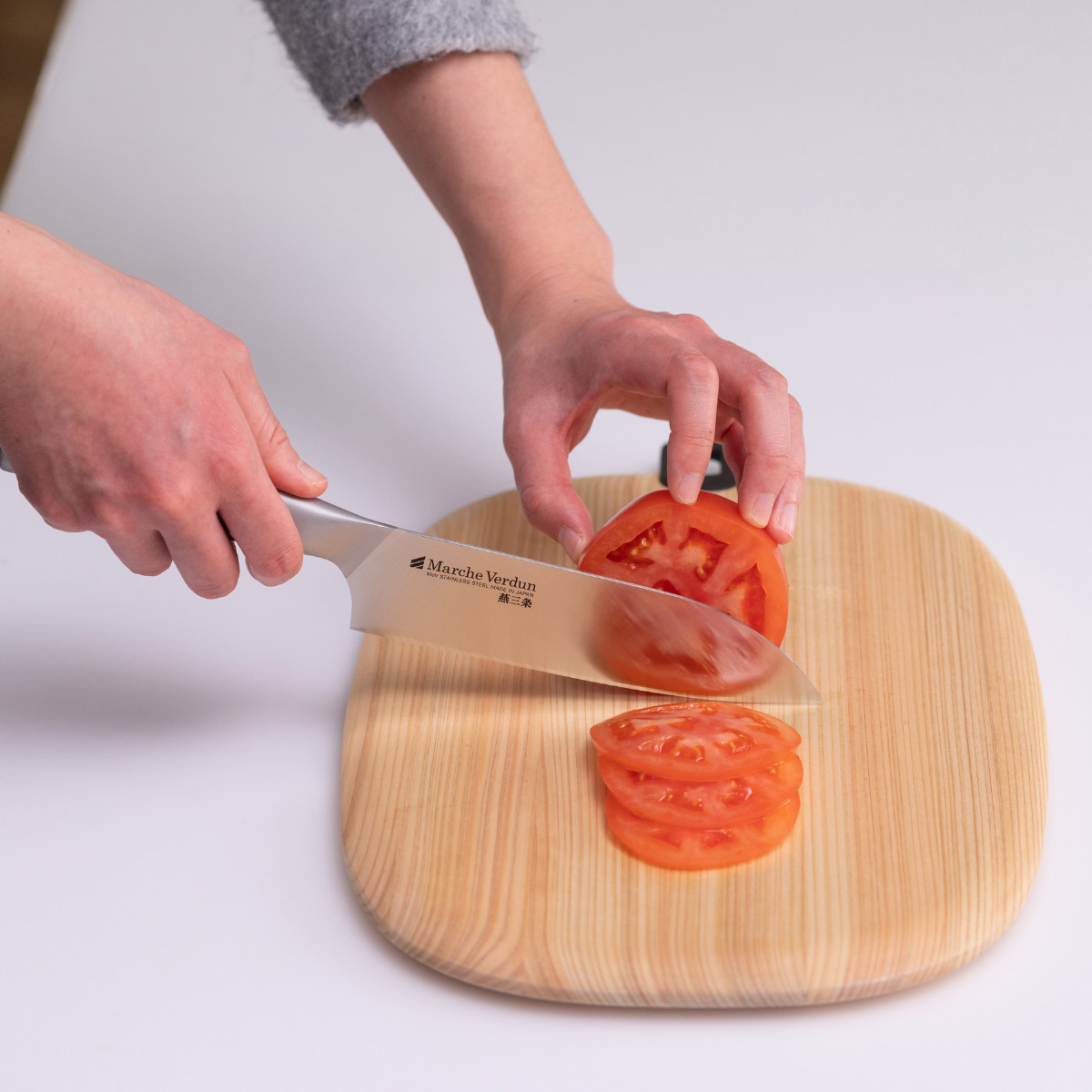 下村企販 三徳包丁 16.5cm マルシェヴェルダン 食洗機対応 日本製