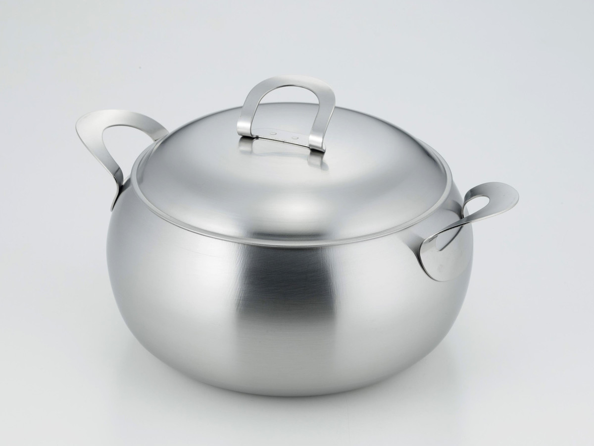 下村企販 スープ＆カレーポット 20cm IH対応 ステンレス製 日本製