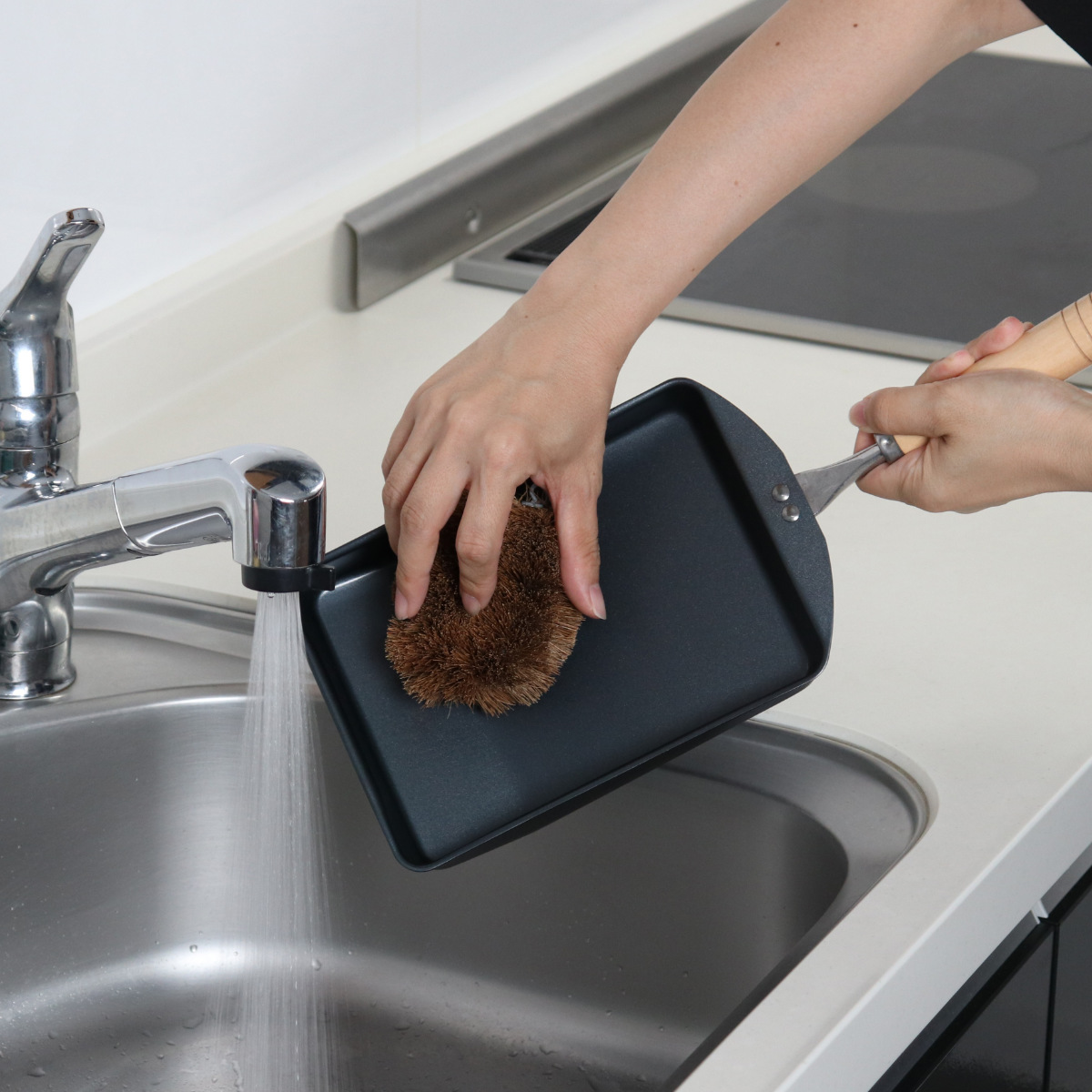 匠味（杉山金属） 卵焼き器 IH対応 鉄製 匠味 日本製 （ ガス火対応