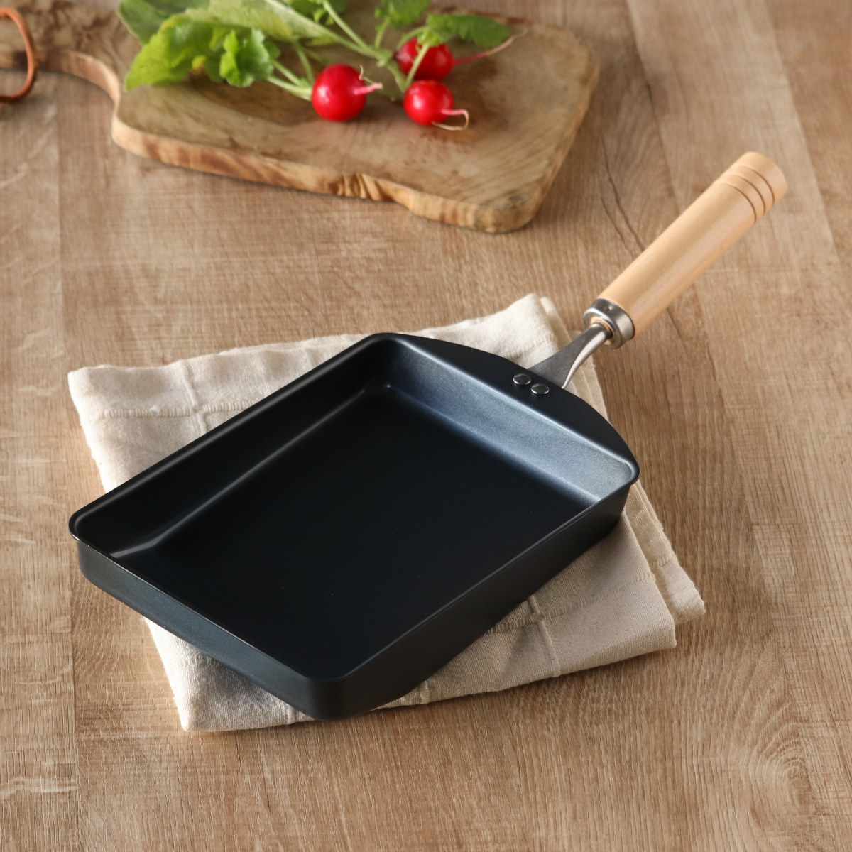 匠味（杉山金属） 卵焼き器 IH対応 鉄製 匠味 日本製 （ ガス火対応