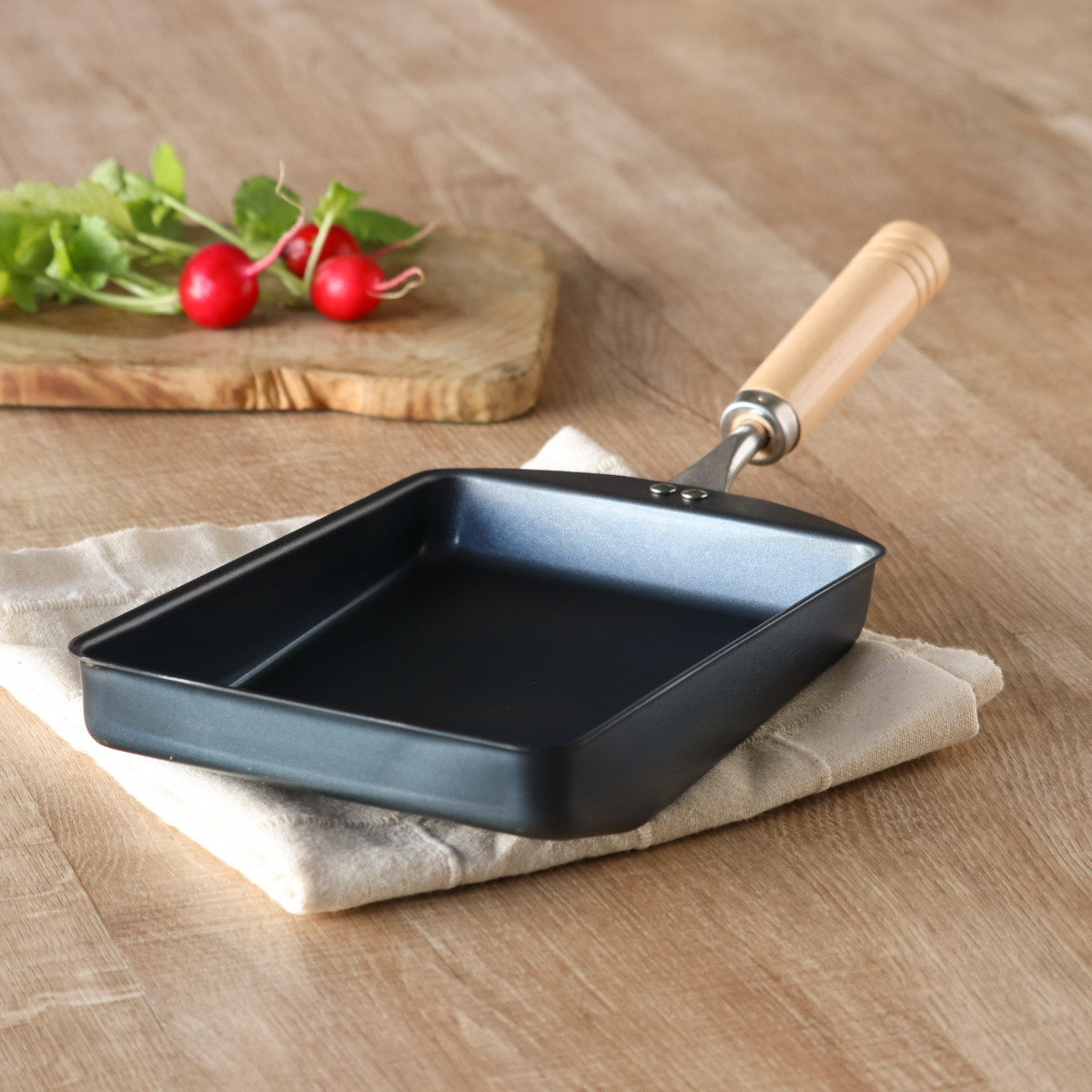 匠味（杉山金属） 卵焼き器 IH対応 鉄製 匠味 日本製 （ ガス火対応