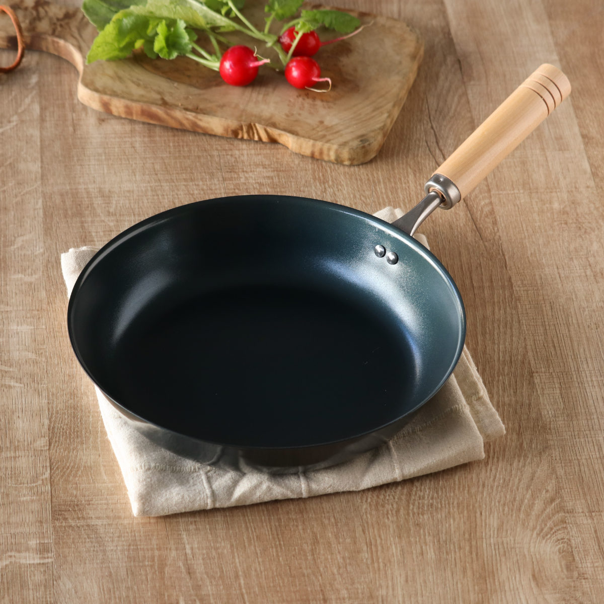 匠味（杉山金属） 鉄フライパン 23cm IH対応 匠味 日本製 （ ガス火