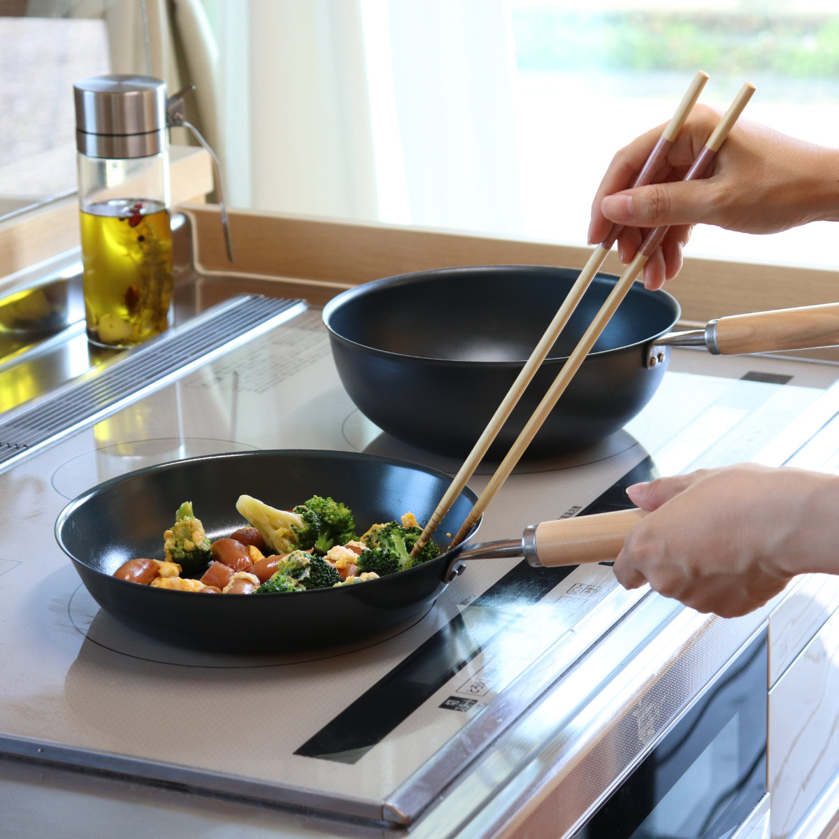 匠味（杉山金属） 鉄フライパン 23cm IH対応 匠味 日本製 （ ガス火