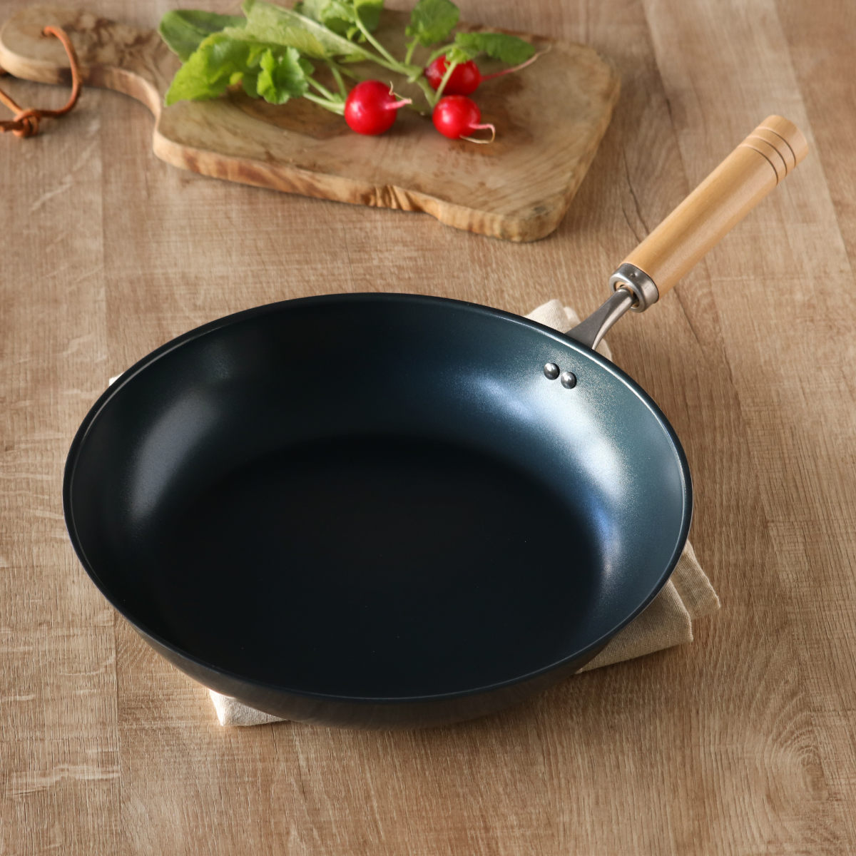 匠味（杉山金属） 鉄フライパン 26cm IH対応 匠味 日本製 （ ガス火