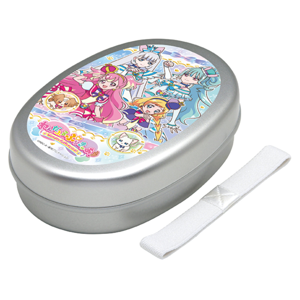 小森樹脂 弁当箱 1段 350ml アルミ わんだふるぷりきゅあ 