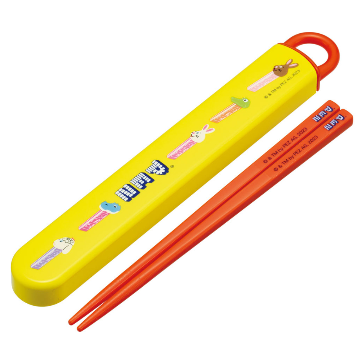 スケーター 箸箱セット 抗菌食洗機対応箸箱セット PEZ （ 箸 16.5cm 食