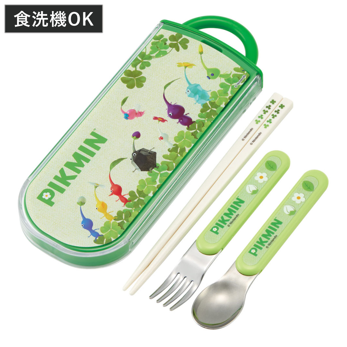 スケーター トリオセット 抗菌食洗対応トリオセット ピクミン （ 食洗