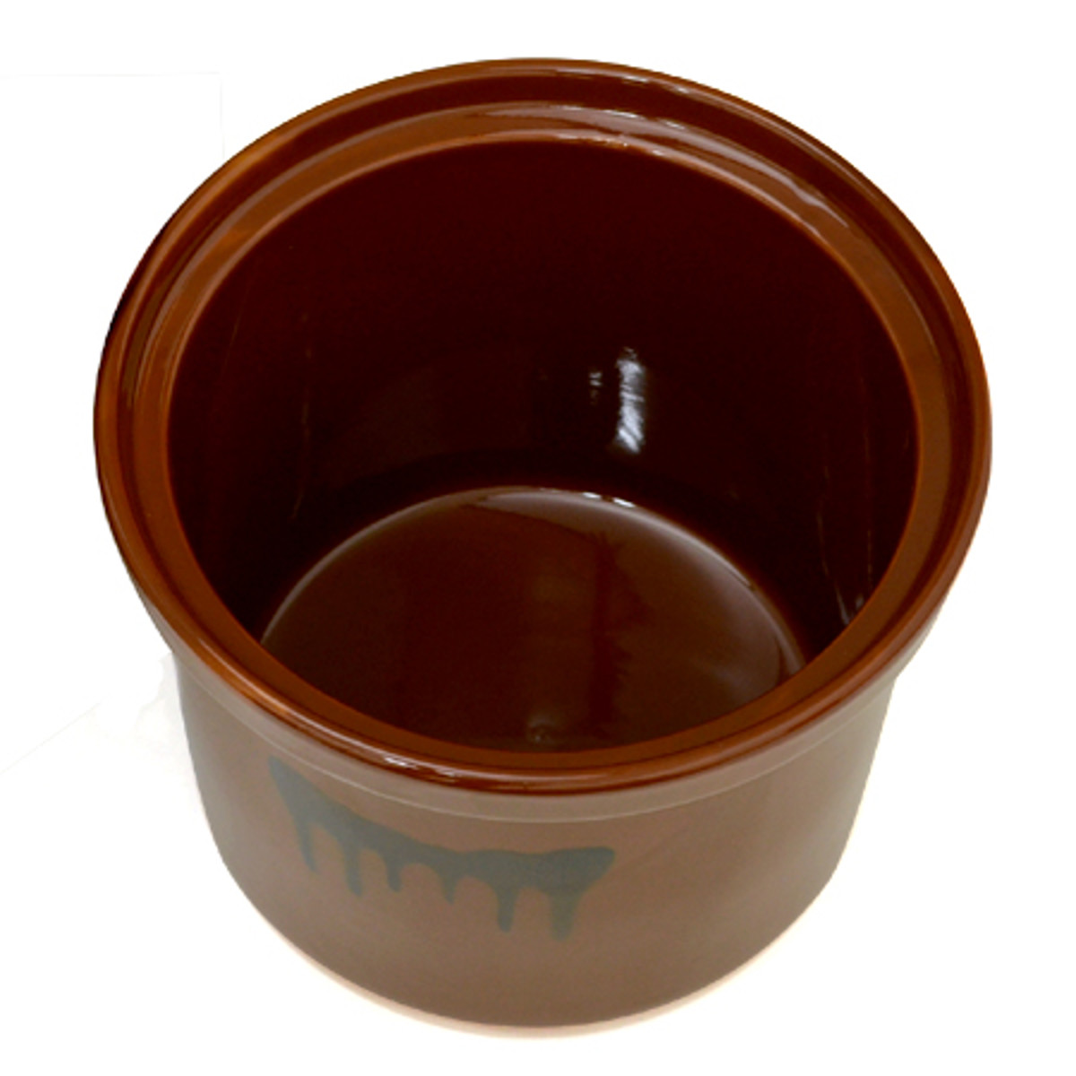 漬物容器 3.6L 切立かめ 2号 蓋付き 陶器 （ 漬物樽 つけもの容器