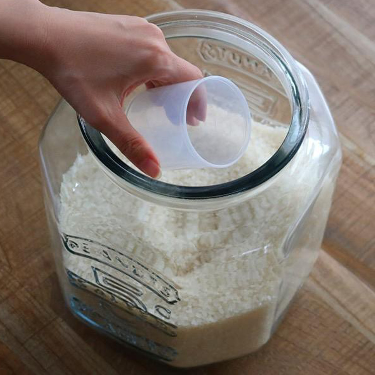 保存容器 7L クッキージャー ガラス ワイド...の詳細画像3