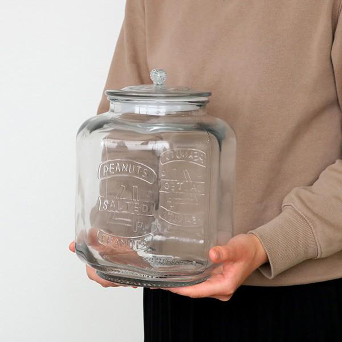 保存容器 5L ガラスクッキージャー ガラス ...の詳細画像2