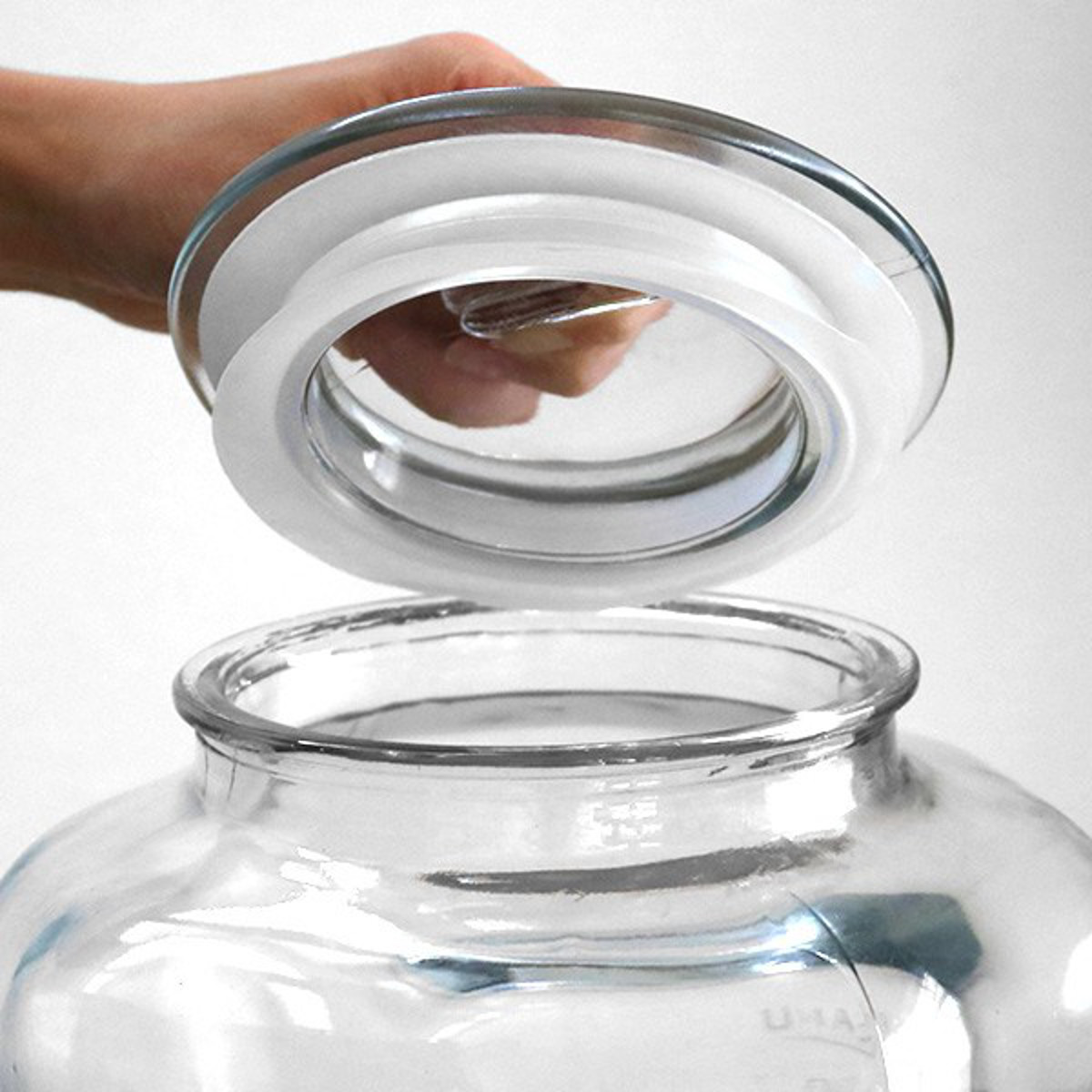 保存容器 3L ガラスクッキージャー ガラス （ キャニスター ガラス保存