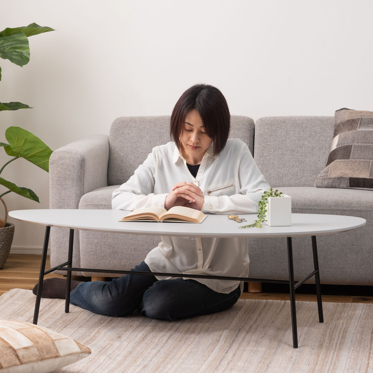東谷 センターテーブル 幅130cm 高さ40cm リビングテーブル