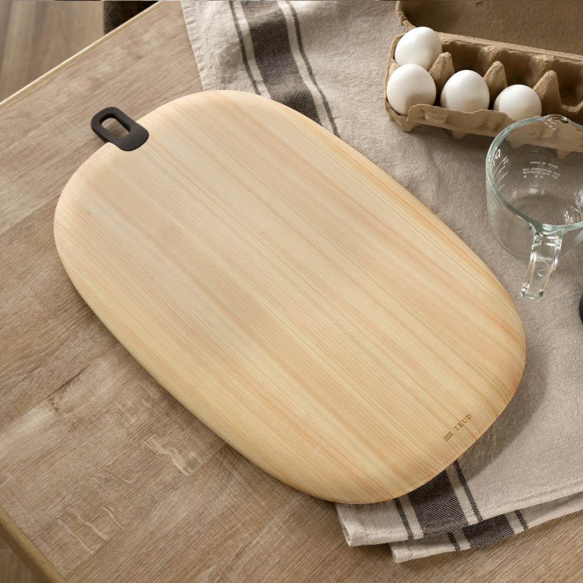 まな板 L 木製 TEUD カッティングボード ひのき 日本製 （ テウド