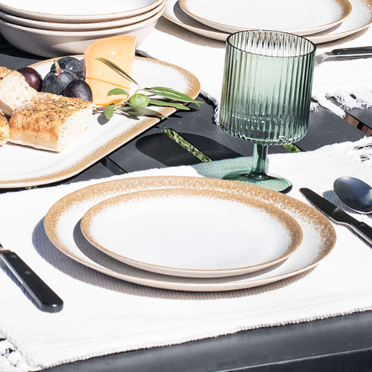 プレート 20cm CARMEL REACTIVE バンブーファイバー （ 食洗機対応 皿