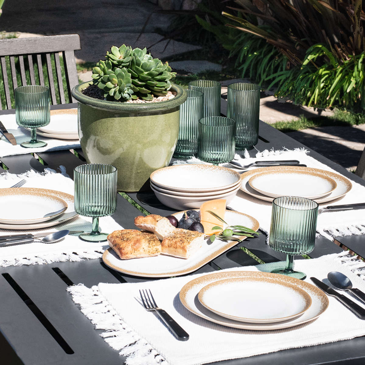 プレート 45cm オードブル CARMEL REACTIVE バンブーファイバー （ 食