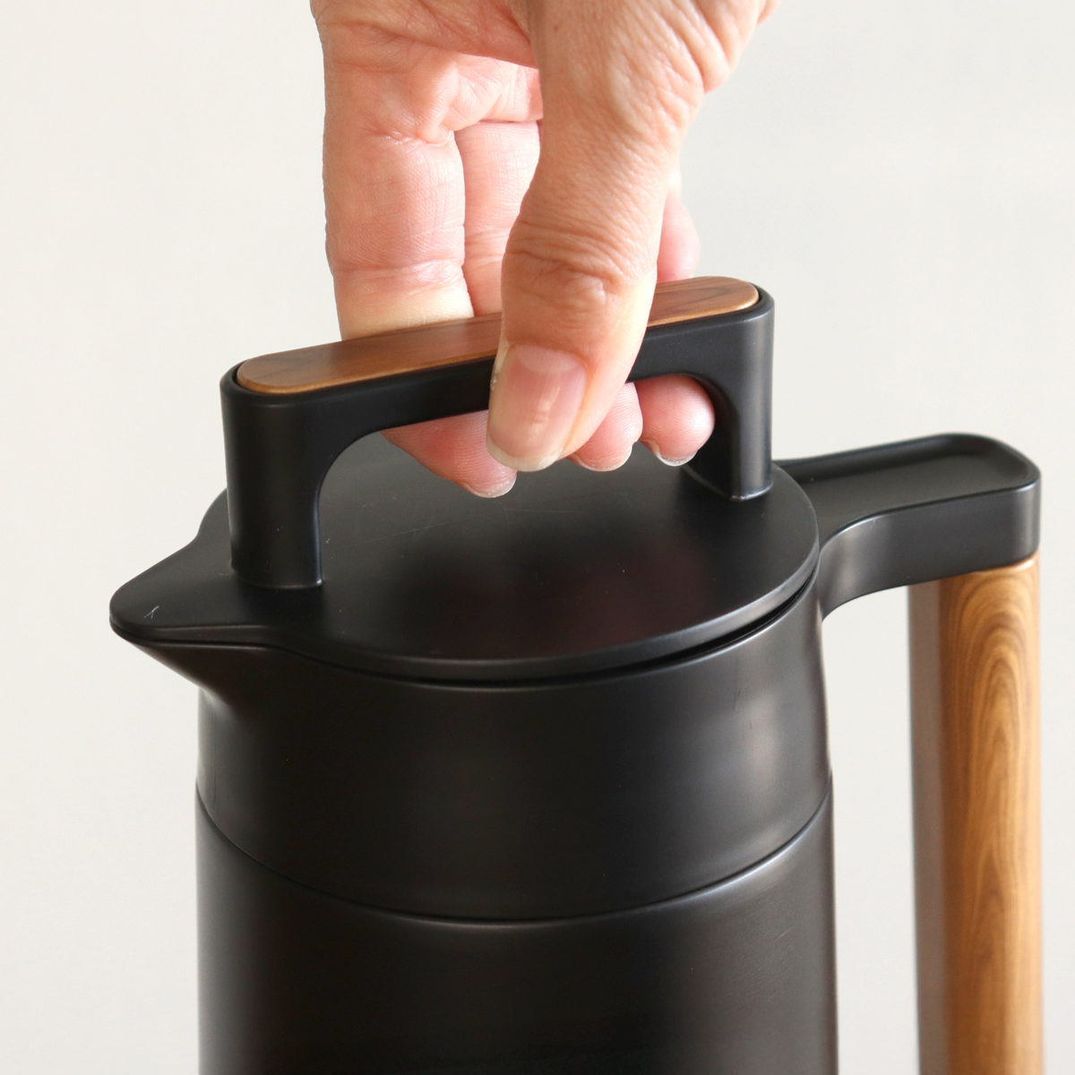 パール金属 ポット 1.1L 真空断熱 保温 魔法瓶 ステンレス （ 卓上