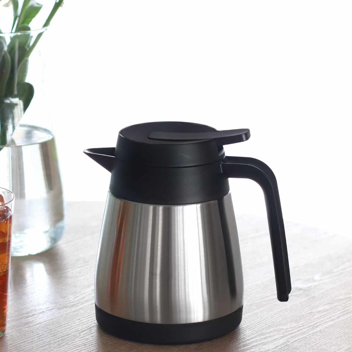 パール金属 ポット 500ml 真空断熱 保温 魔法瓶 ステンレス （ 卓上