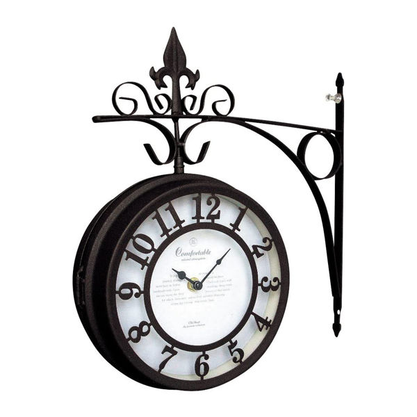 両面時計 OLD STREET BOTHSIDE CLOCK L （ 掛け時計 ボスサイド