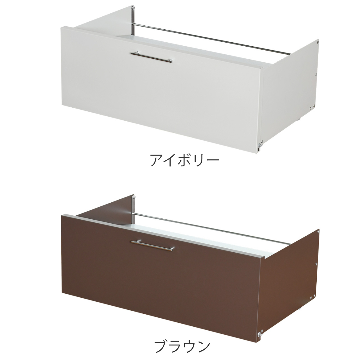 シューズラック 下駄箱下シューズワゴン 幅60cm （ シューズ ラック 下駄箱下 最大6足 収納 キャスター付き 引き出し 2段 ）_3