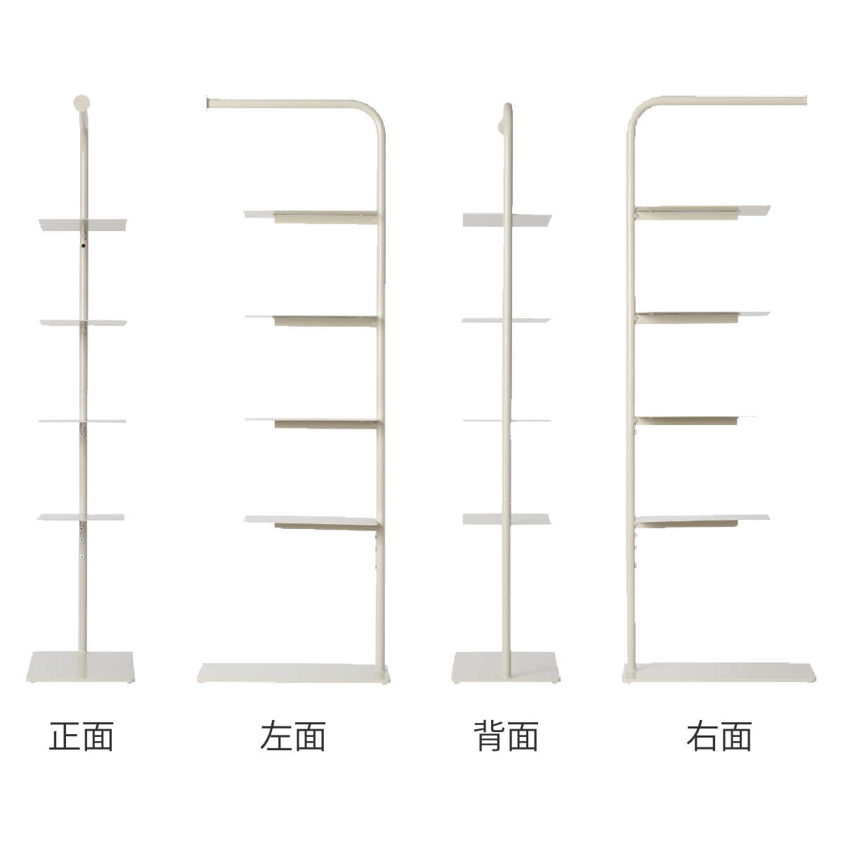 シューズラック Stack rack 5段 （ シューズ ラック 靴収納 玄関収納 スリム 下駄箱 スニーカー ディスプレイ ）の画像