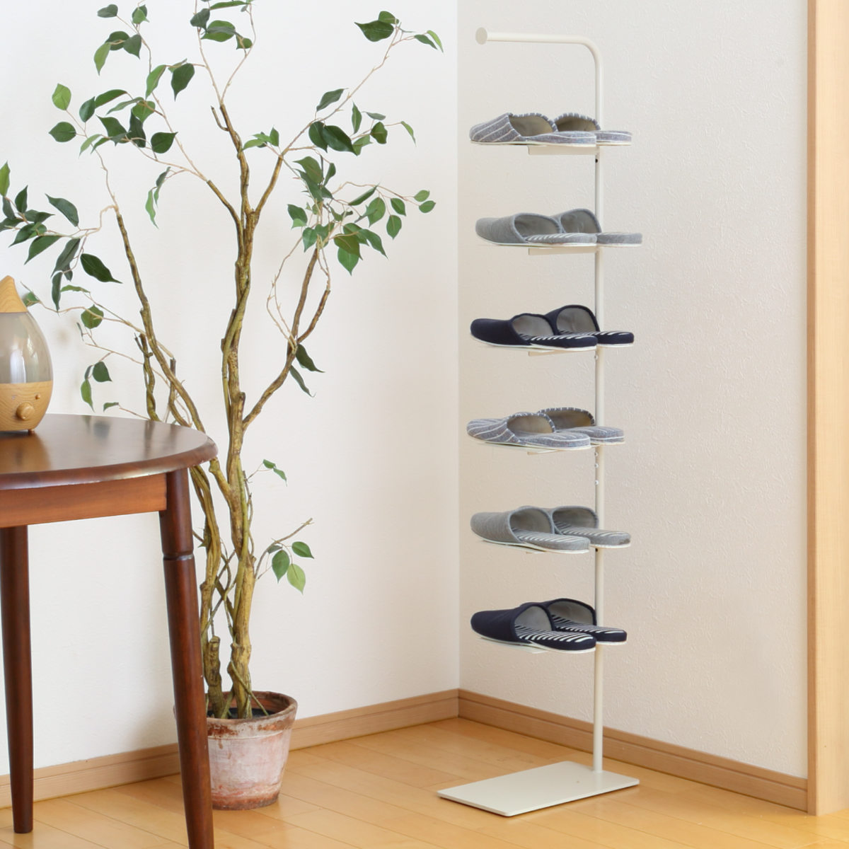 シューズラック Stack rack 7段 （ シューズ ラック 靴収納 玄関収納