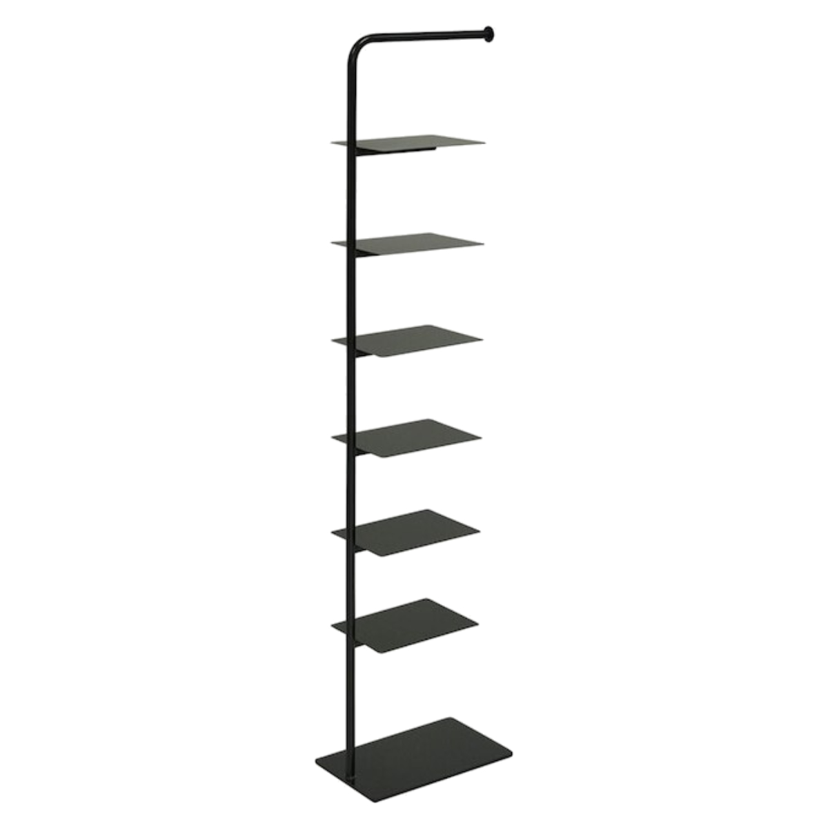 靴収納 シューズラック 7段 黒 シューズラック Stack rack 7段 （ シューズ ラック 靴収納 玄関