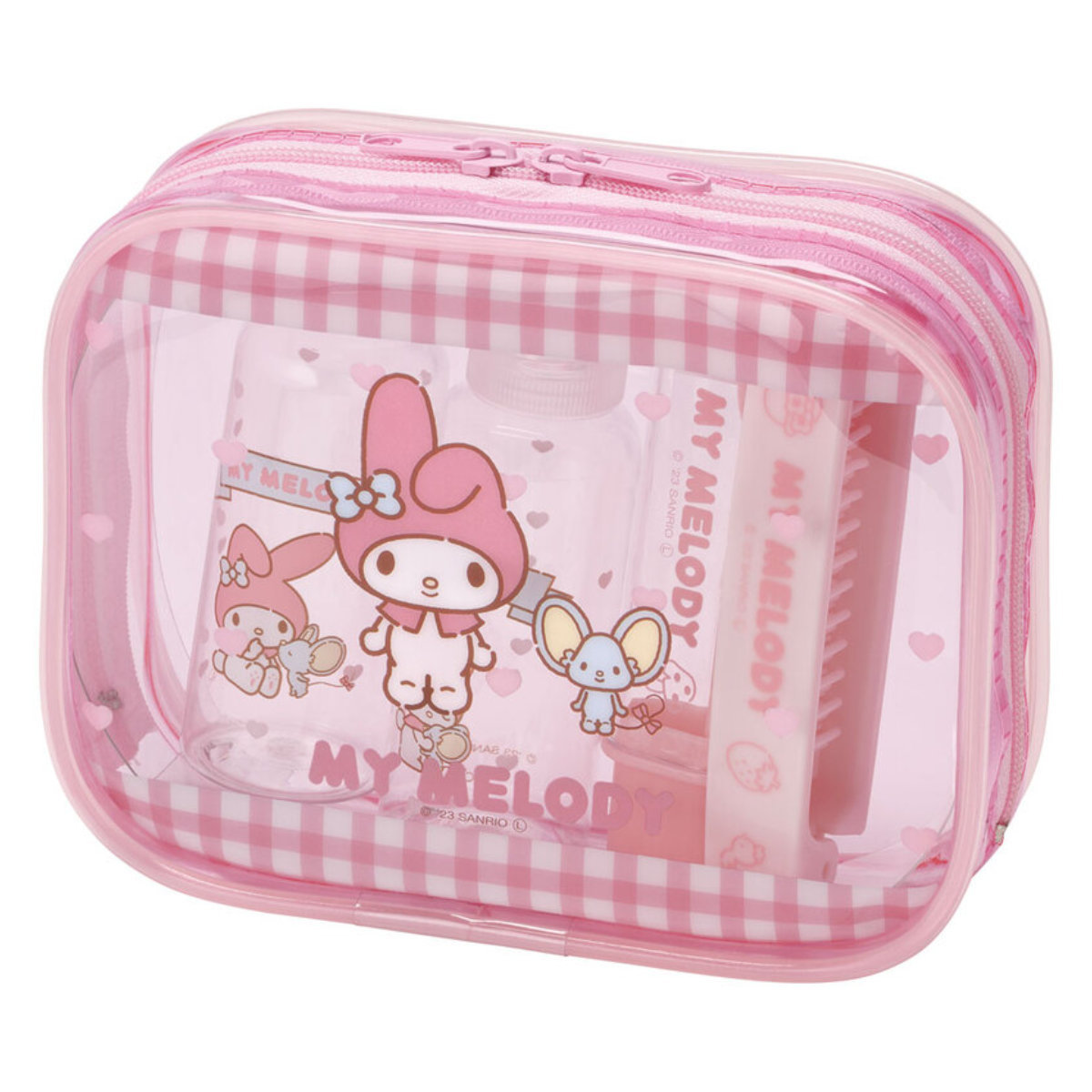 スケーター トラベルセット MMお友だち （ マイメロディ 歯ブラシ 化粧