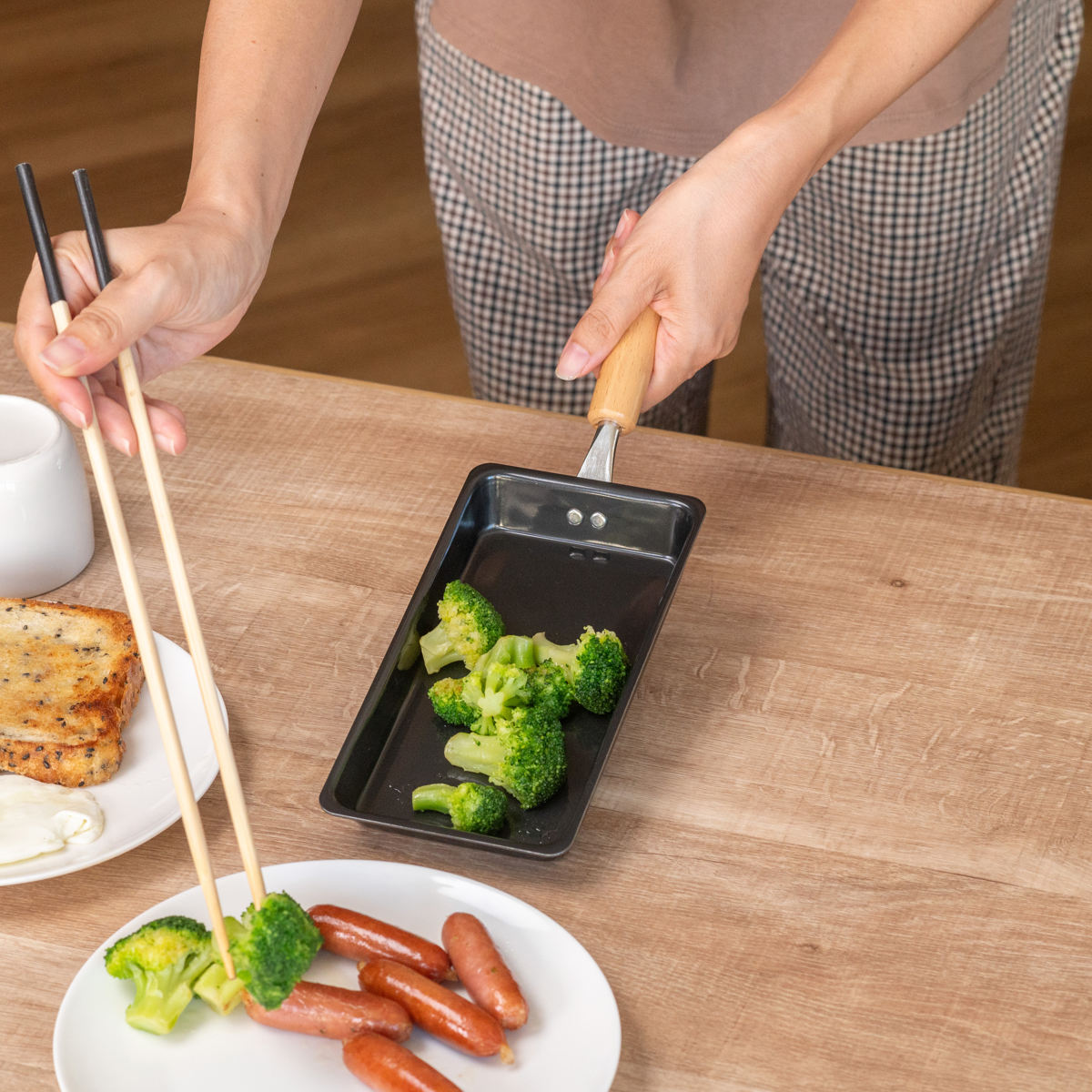 パール金属 卵焼き器 9×17.5cm IH対応 鉄製 日本製 （ ガス火対応 玉子