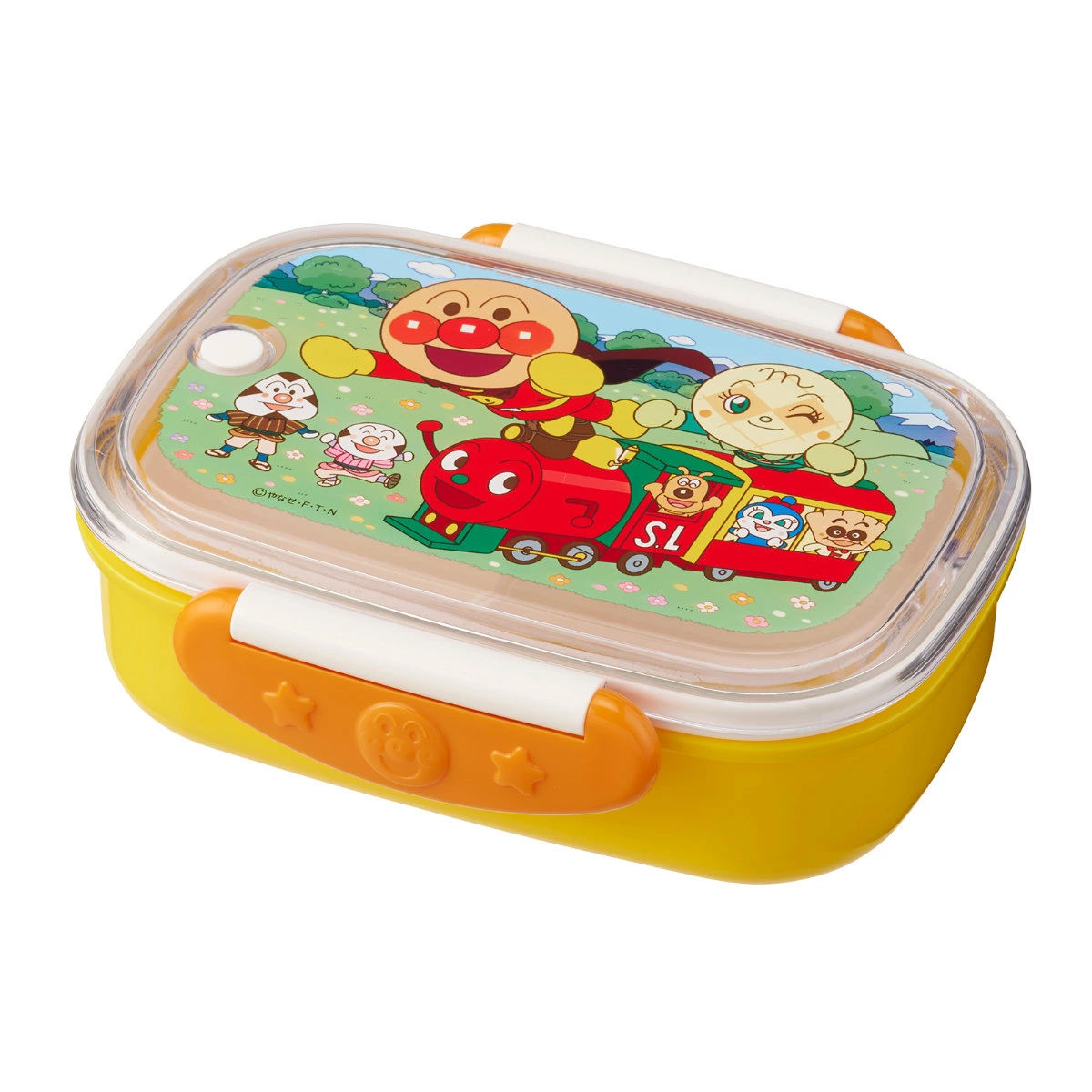 LEC（レック） 弁当箱 1段 360ml 抗菌ロック式弁当箱 アンパンマン