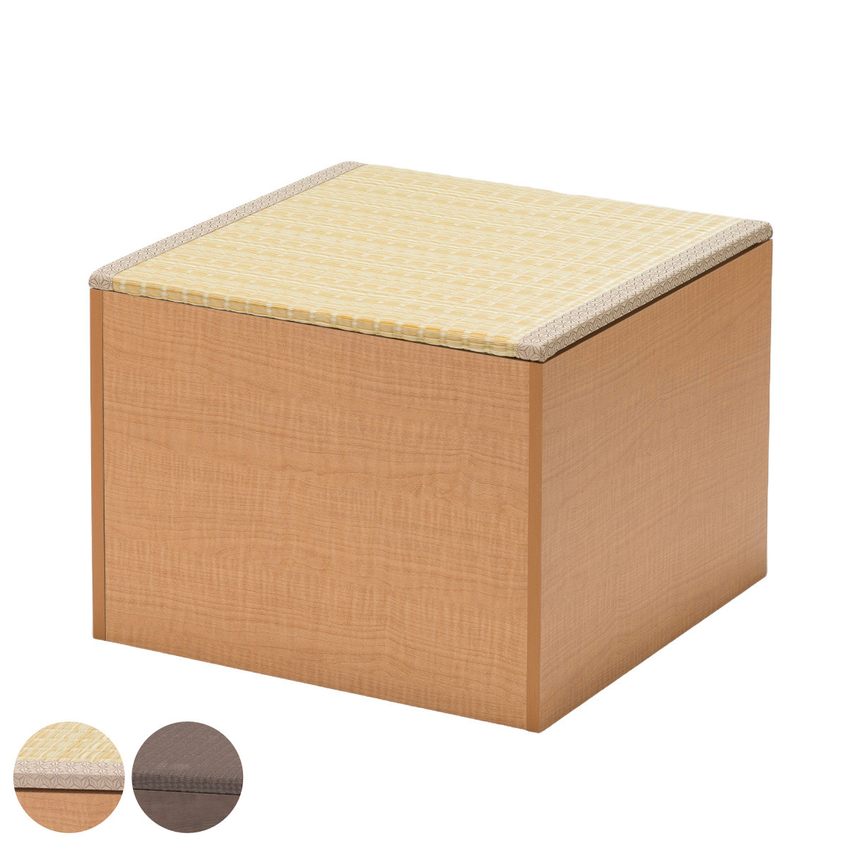 樹脂畳ユニット ハイタイプ 幅120×奥行60×高さ45cm 収納付ベンチ （ 畳