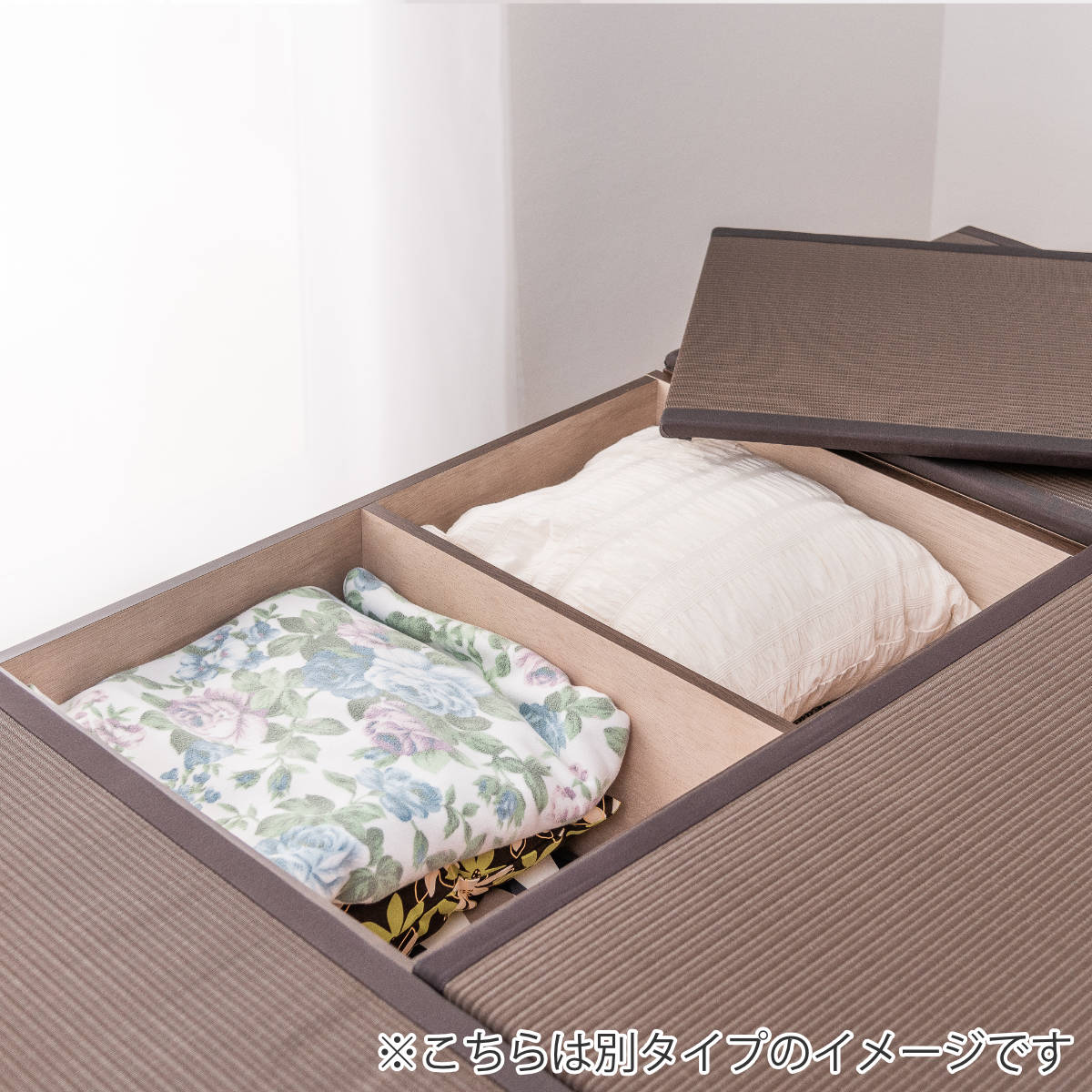 樹脂畳ユニット Mセット ハイタイプ 幅120cm×4 収納付ベンチ （ 高さ