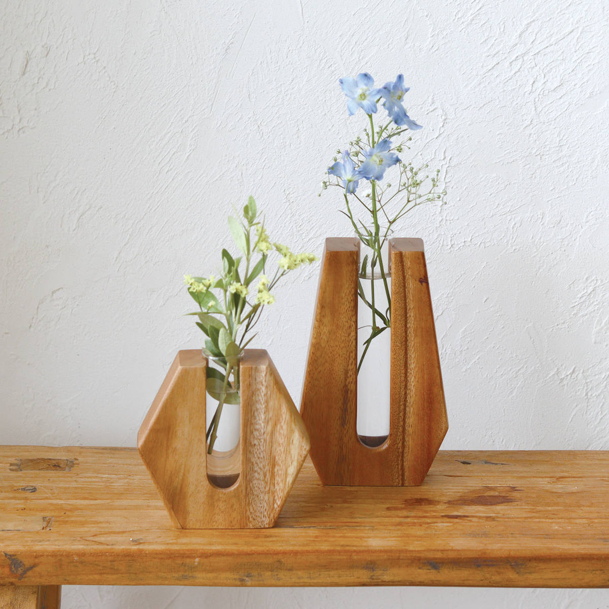 Creer 花瓶 ナインマーケ スワーウッドスタンドフラワーベース S