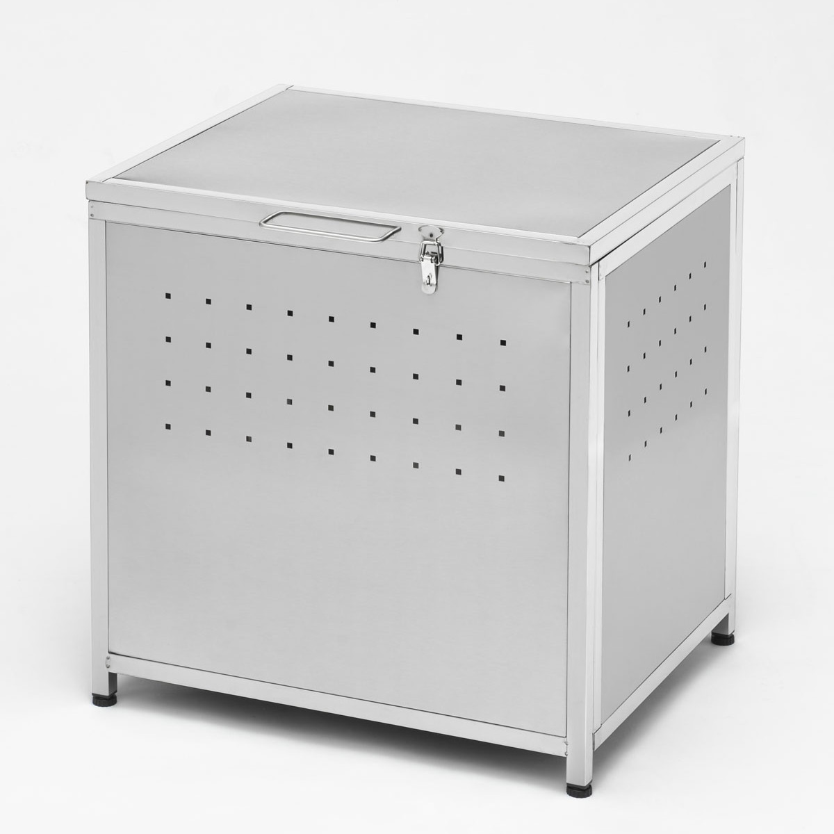 ゴミ収納庫 屋外用 130L ステンレス保管庫...の詳細画像3