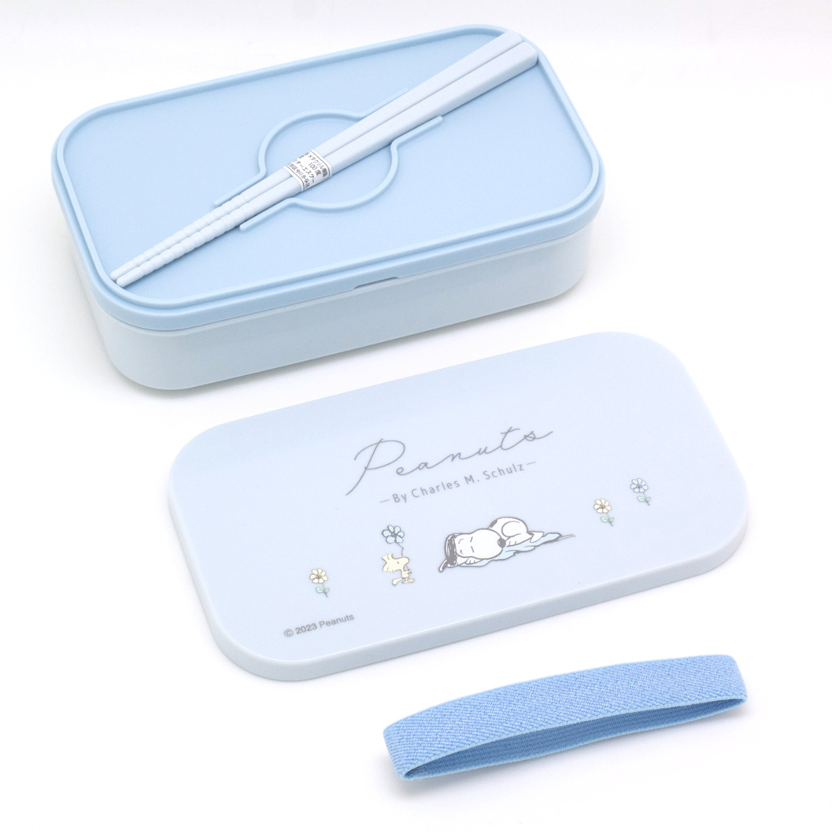 OSK（オーエスケー） 弁当箱 1段 500ml ランチボックス 仕切付き