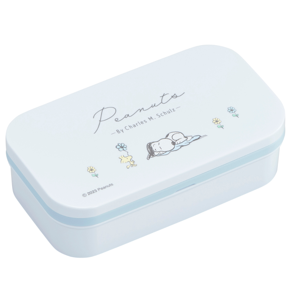OSK（オーエスケー） 弁当箱 1段 500ml ランチボックス 仕切付き